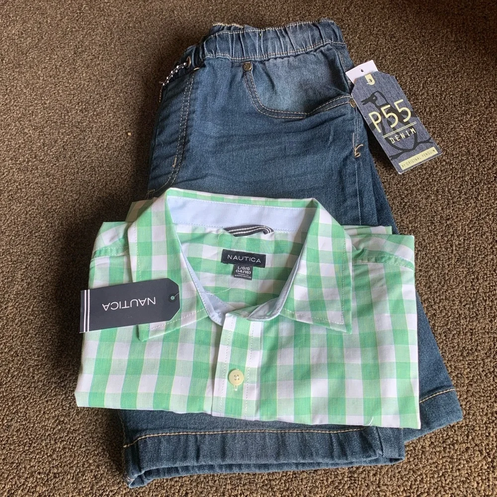 Nautica & penguin big boy outfit‎ size 14/16